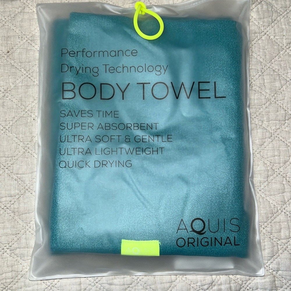 🎁 Aquis Performance Drying Technology BODY Towel NEW